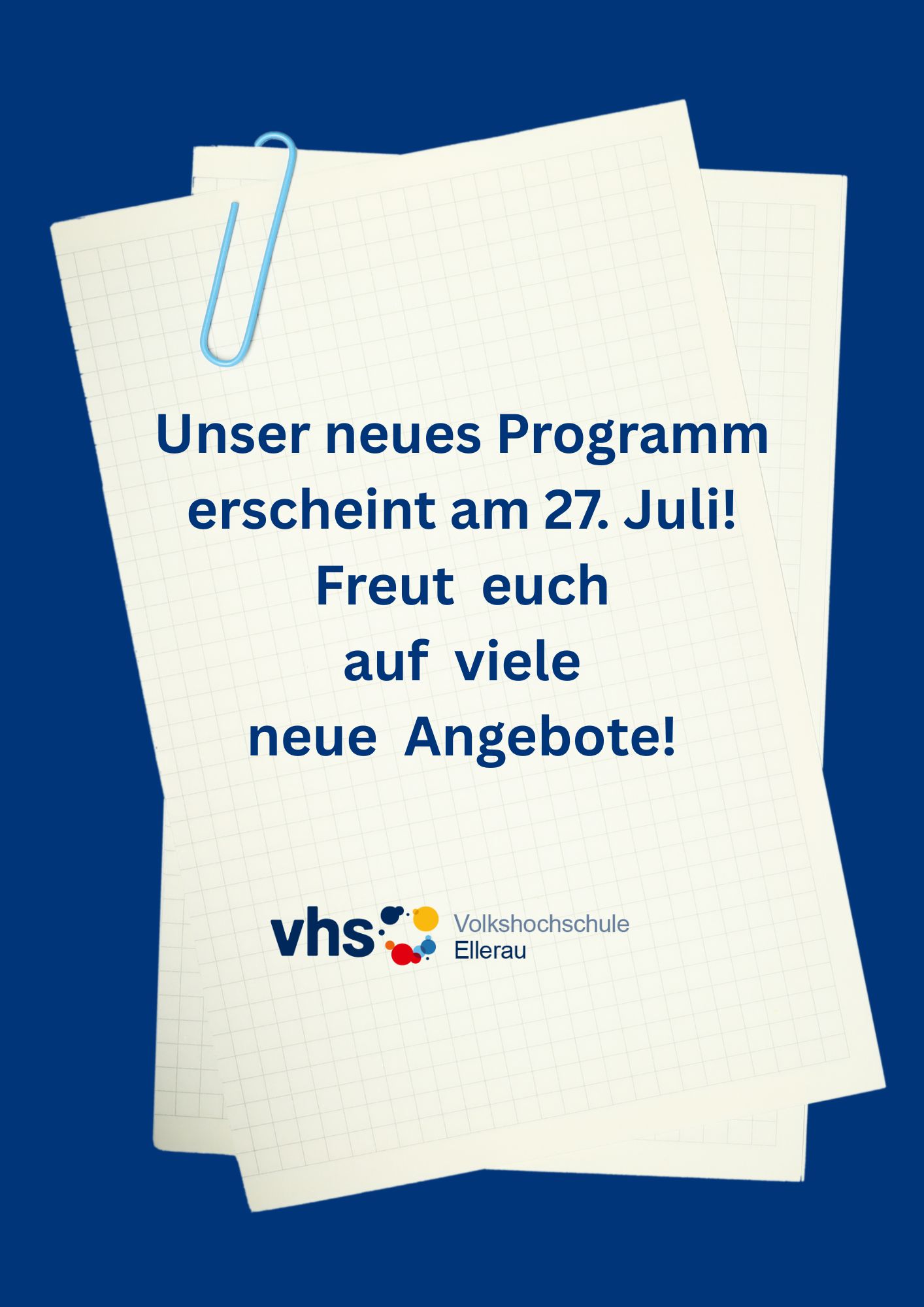Öffnet die Seite 'Unser Programm für den Herbst und Winter'